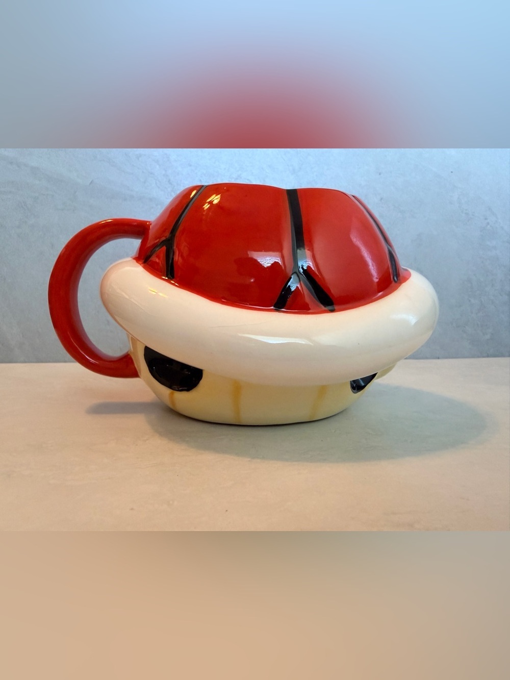 Super Mario Bros Koopa Paratroopa Red ShellMolded Mug25oz
